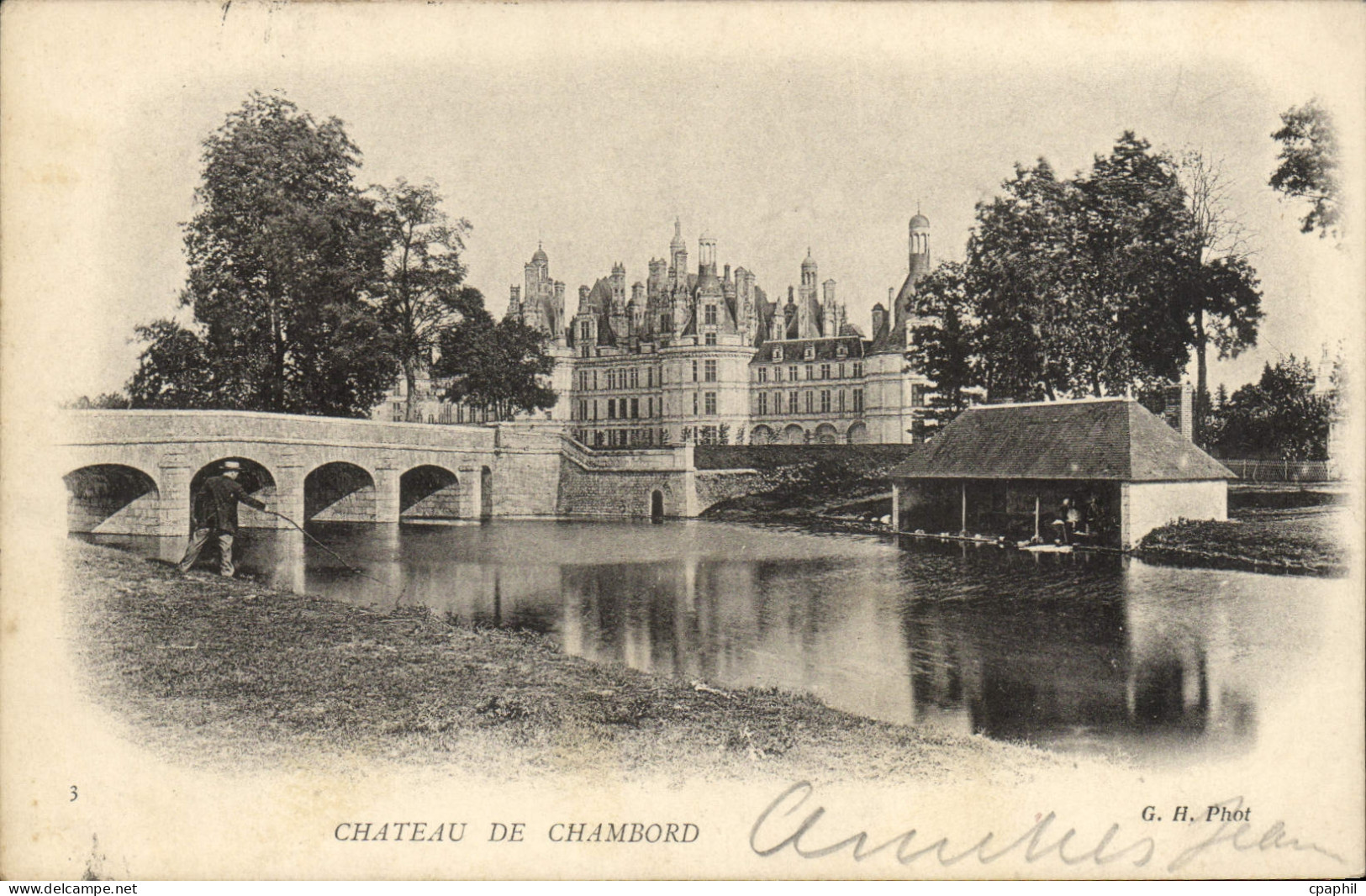 CPA Chateau De Chambord