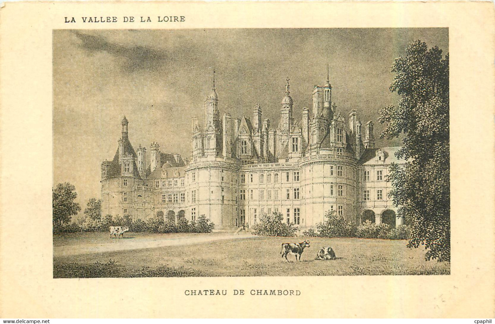 CPA Chateau de Chambord