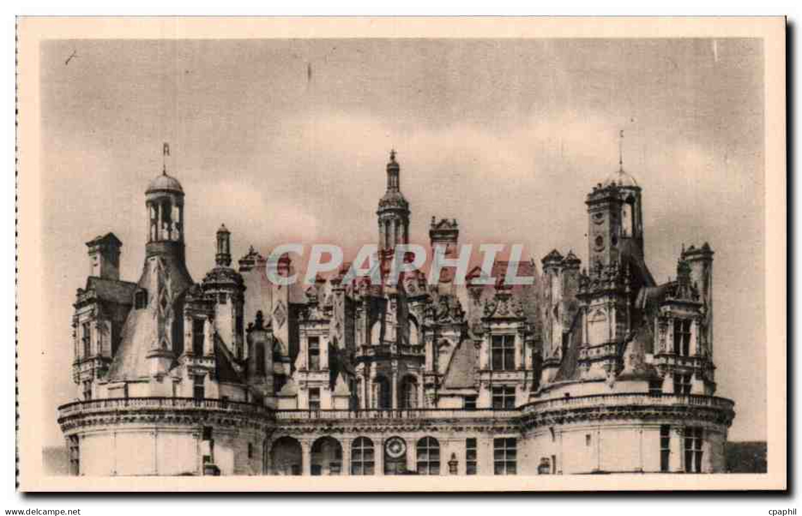CPA Chateau De Chambord Les Combles
