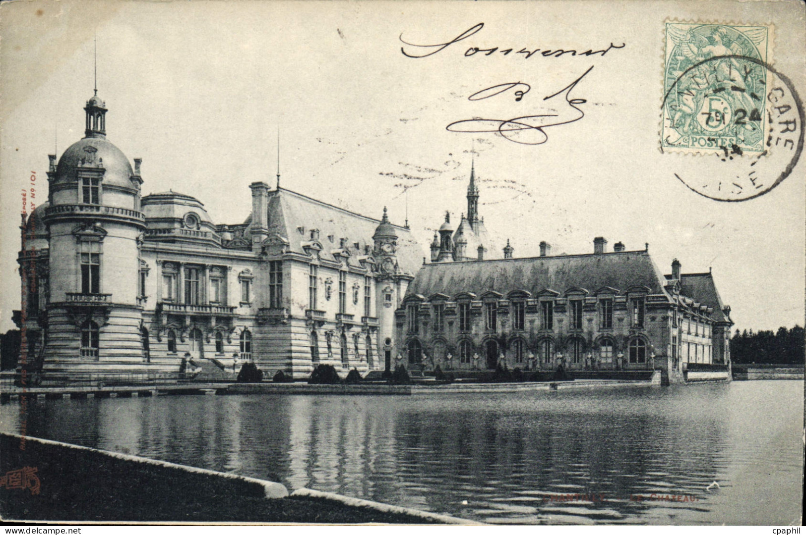 CPA Chateau de Chantilly
