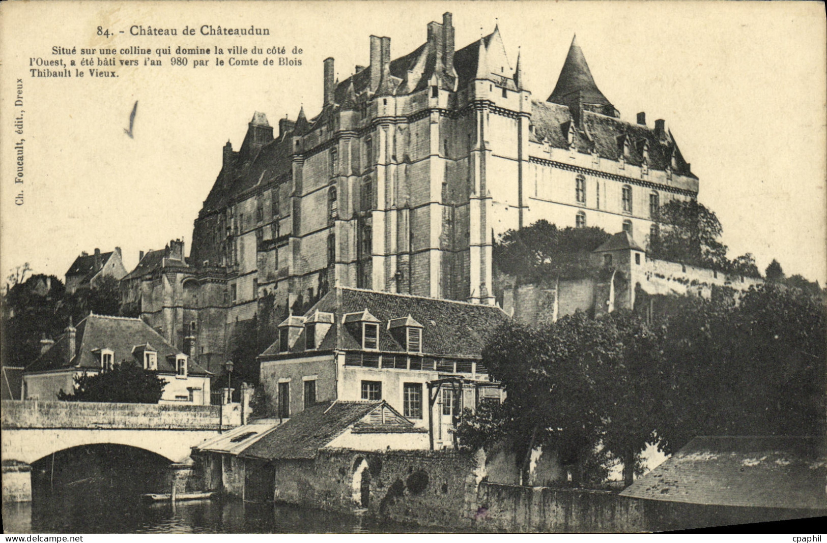CPA Chateau de Chateaudun