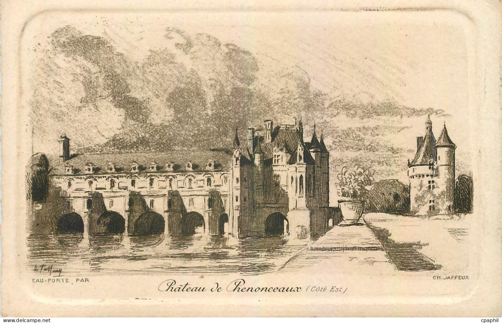 CPA Chateau de Chenonceaux Cote Est