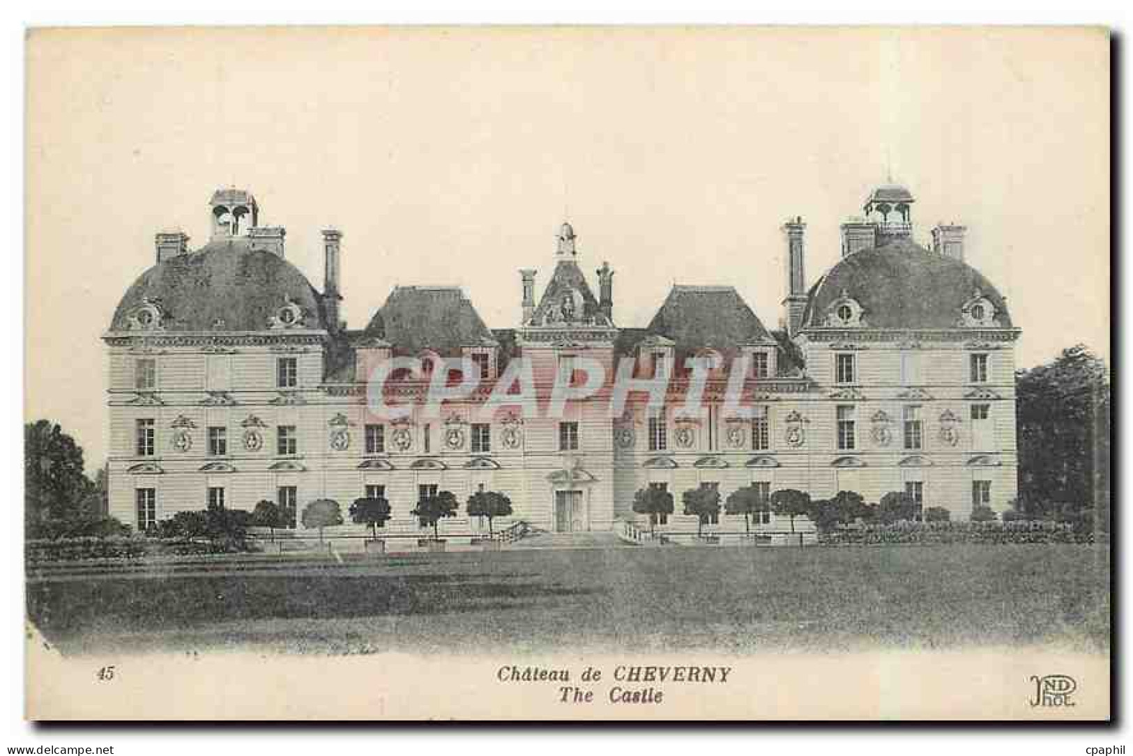 CPA Chateau de Cheverny