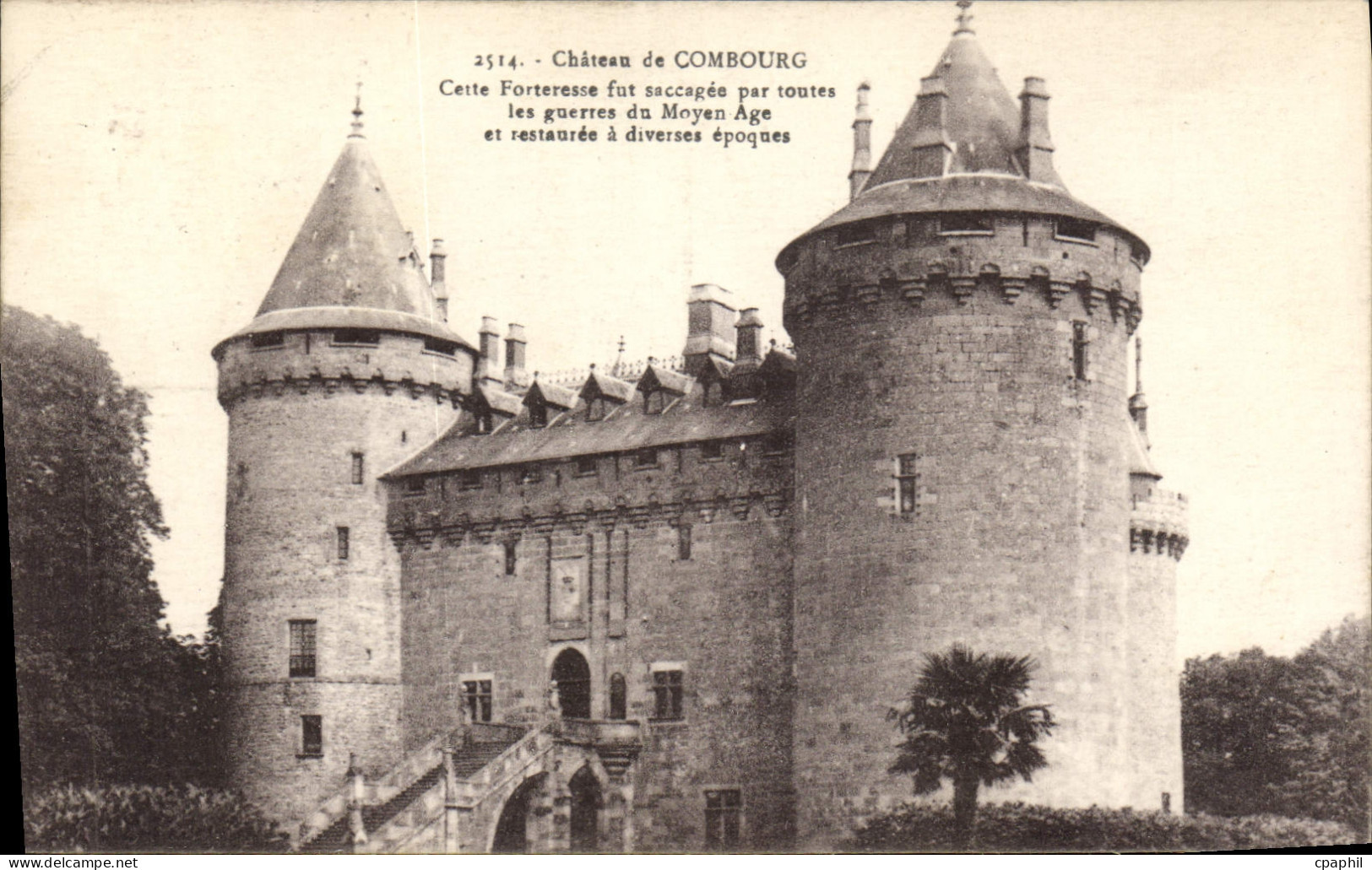 CPA Chateau de Combourg