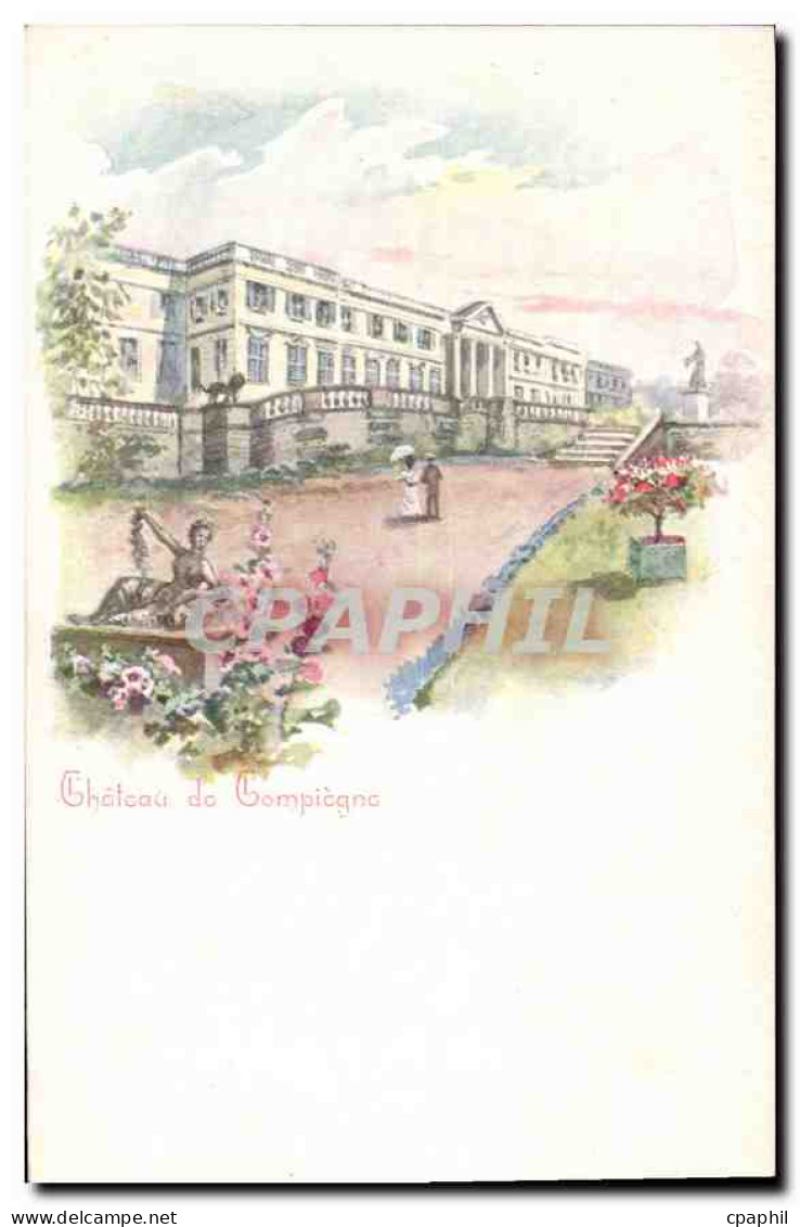 CPA Chateau de Compiegne