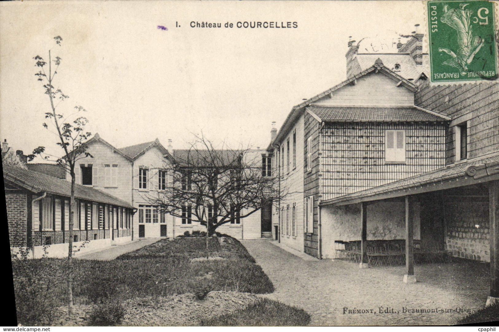 CPA Chateau de Courcelles