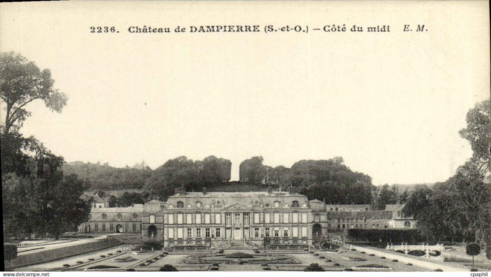 CPA Chateau de Dampierre Cote du Midi