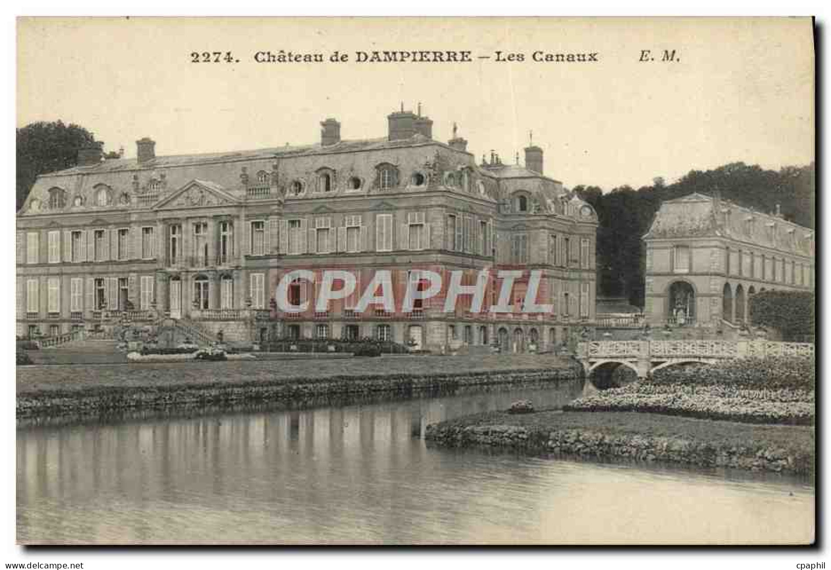CPA Chateau de Dampierre Les Canaux
