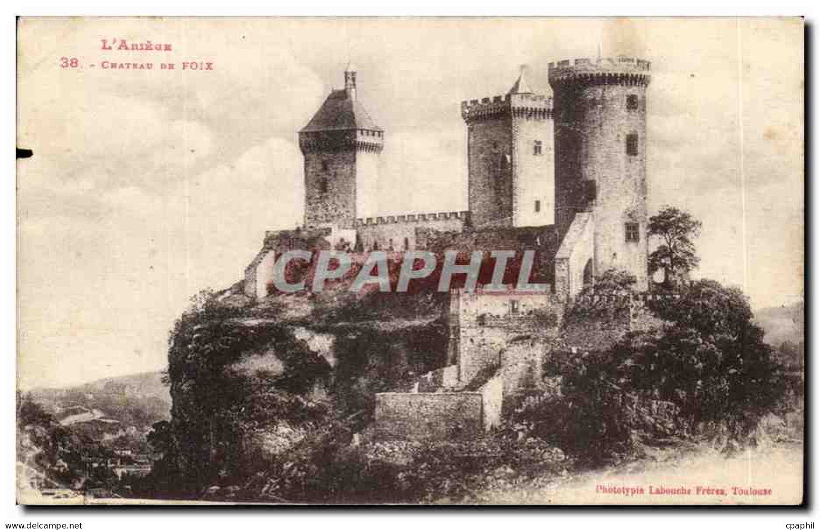 CPA Chateau De Foix