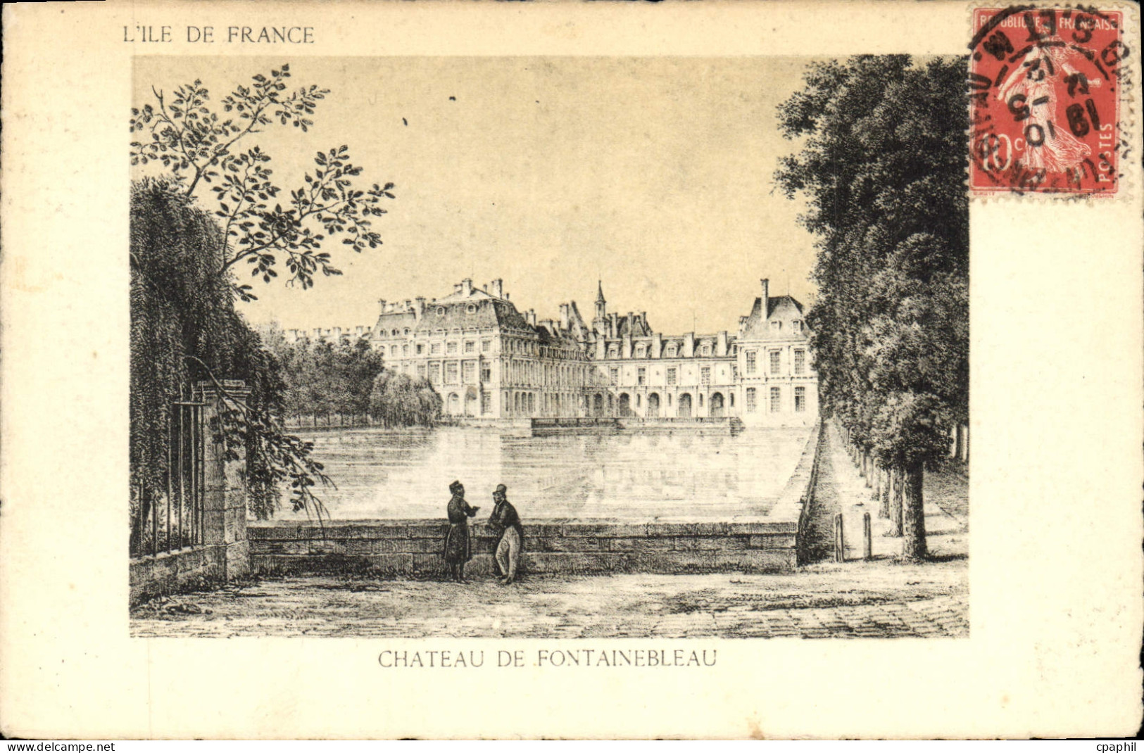 CPA Chateau de Fontainebleau