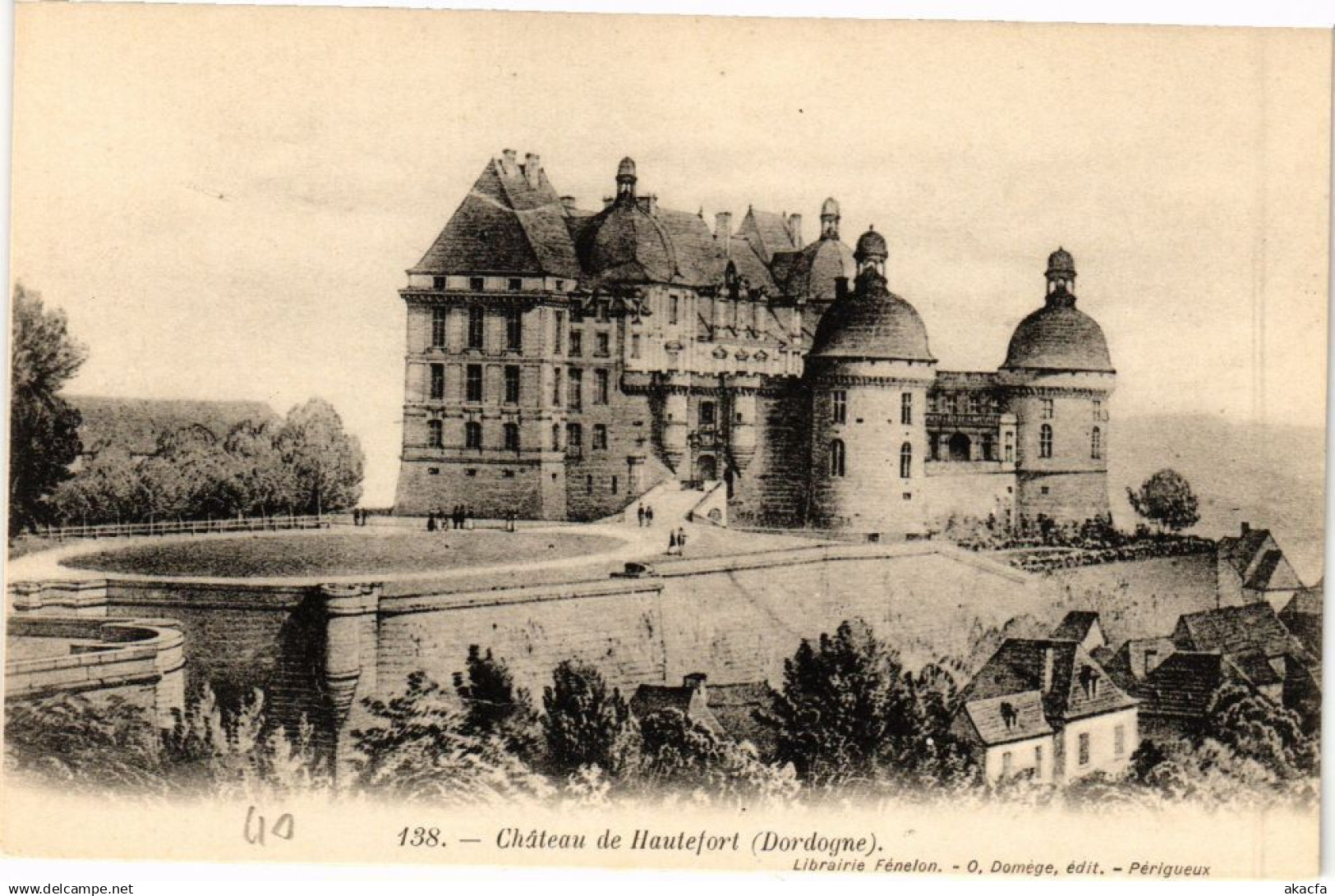 CPA Chateau de HAUTEFORT (232740)