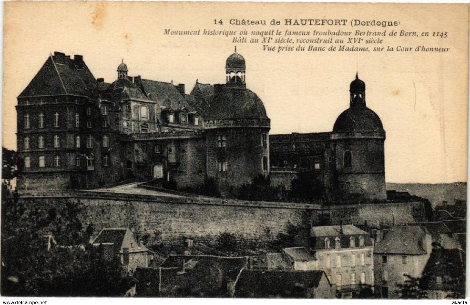 CPA Chateau de HAUTEFORT (232764)