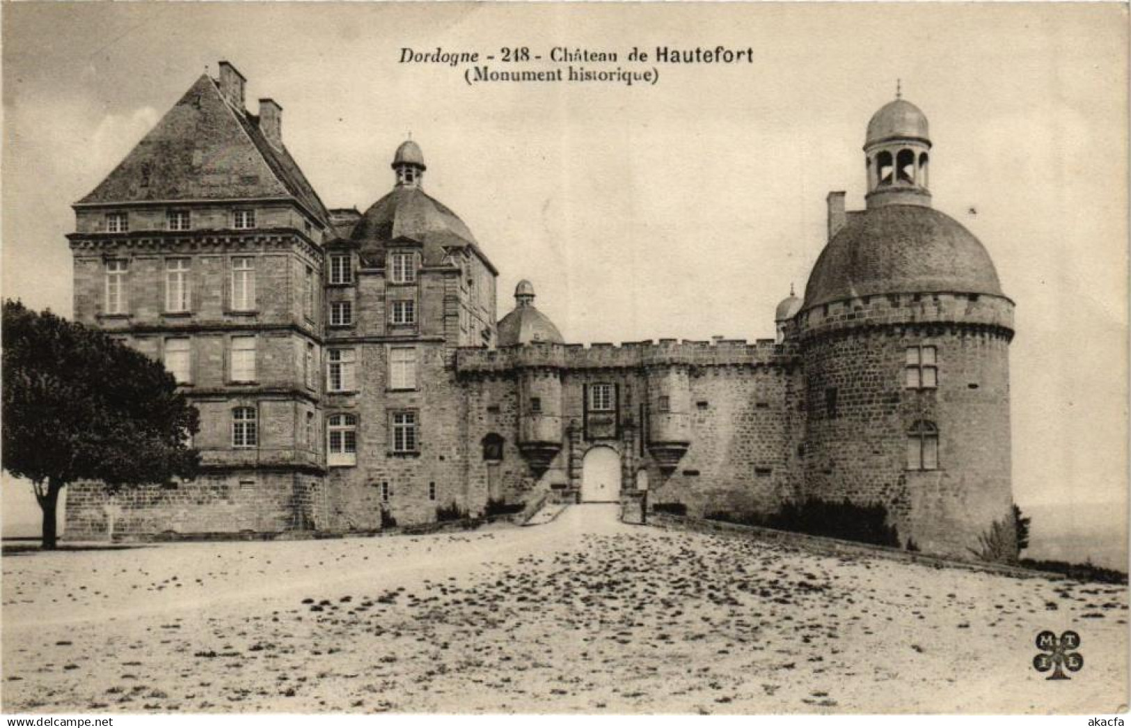 CPA Chateau de HAUTEFORT (233717)