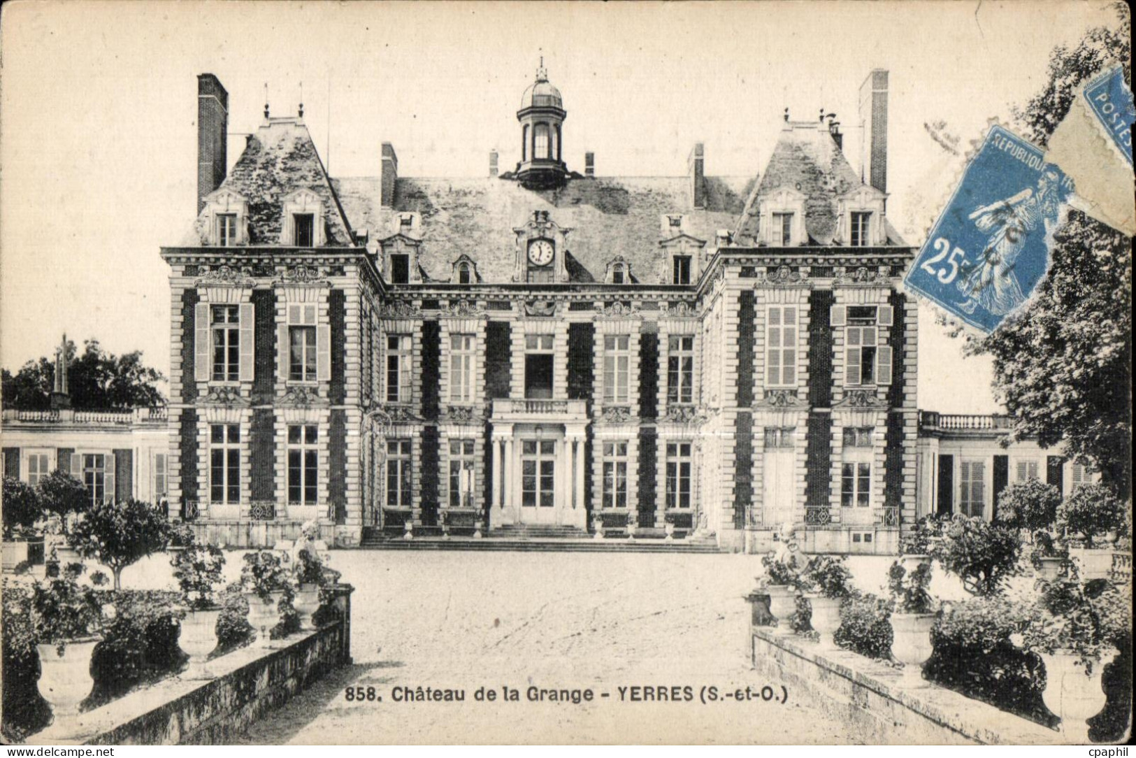 CPA Chateau de la Grange Yerres (S et O)