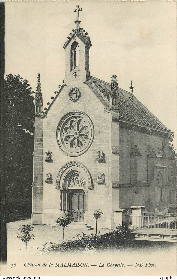 CPA Chateau de la Malmaison La Chapelle