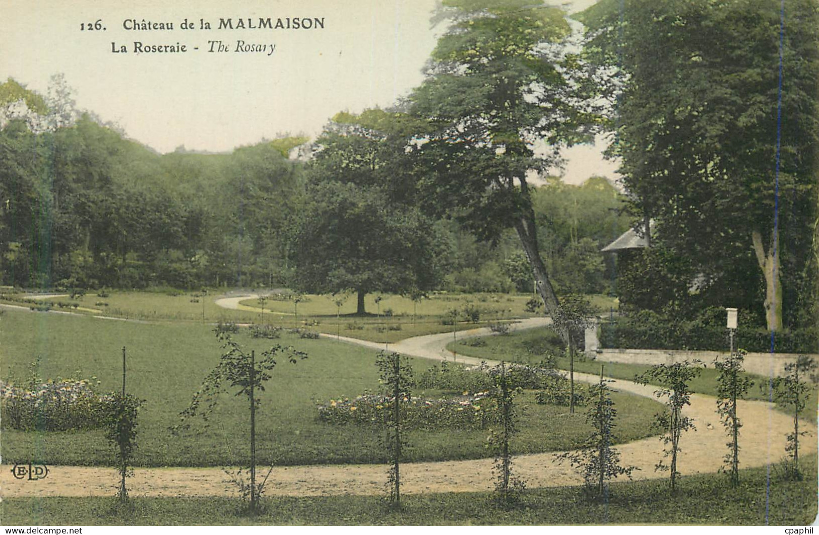 CPA Chateau de la Malmaison la Roseraie