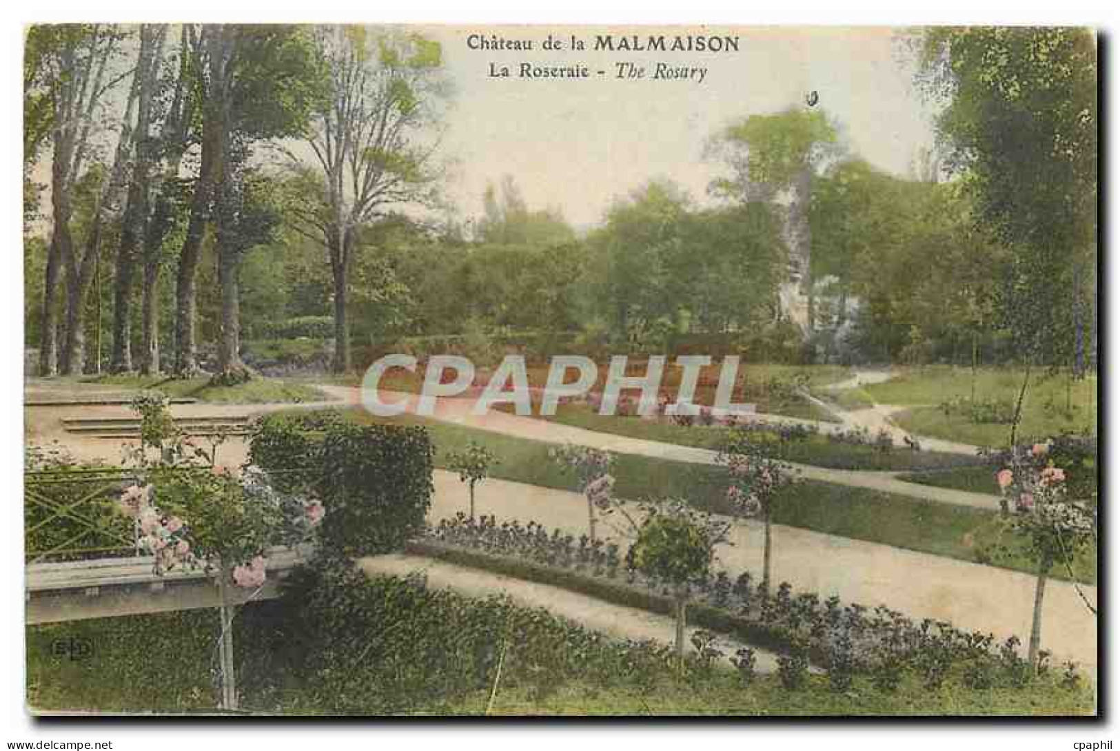 CPA Chateau de la Malmaison La Roseraie