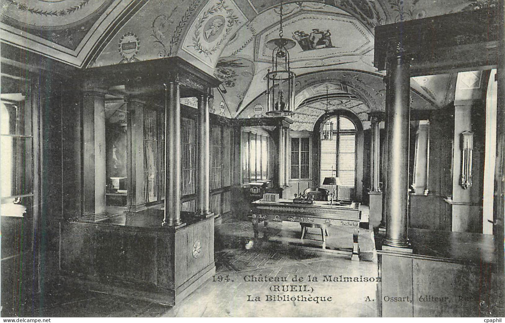 CPA Chateau de la Malmaison (Rueil) La Bibliotheque