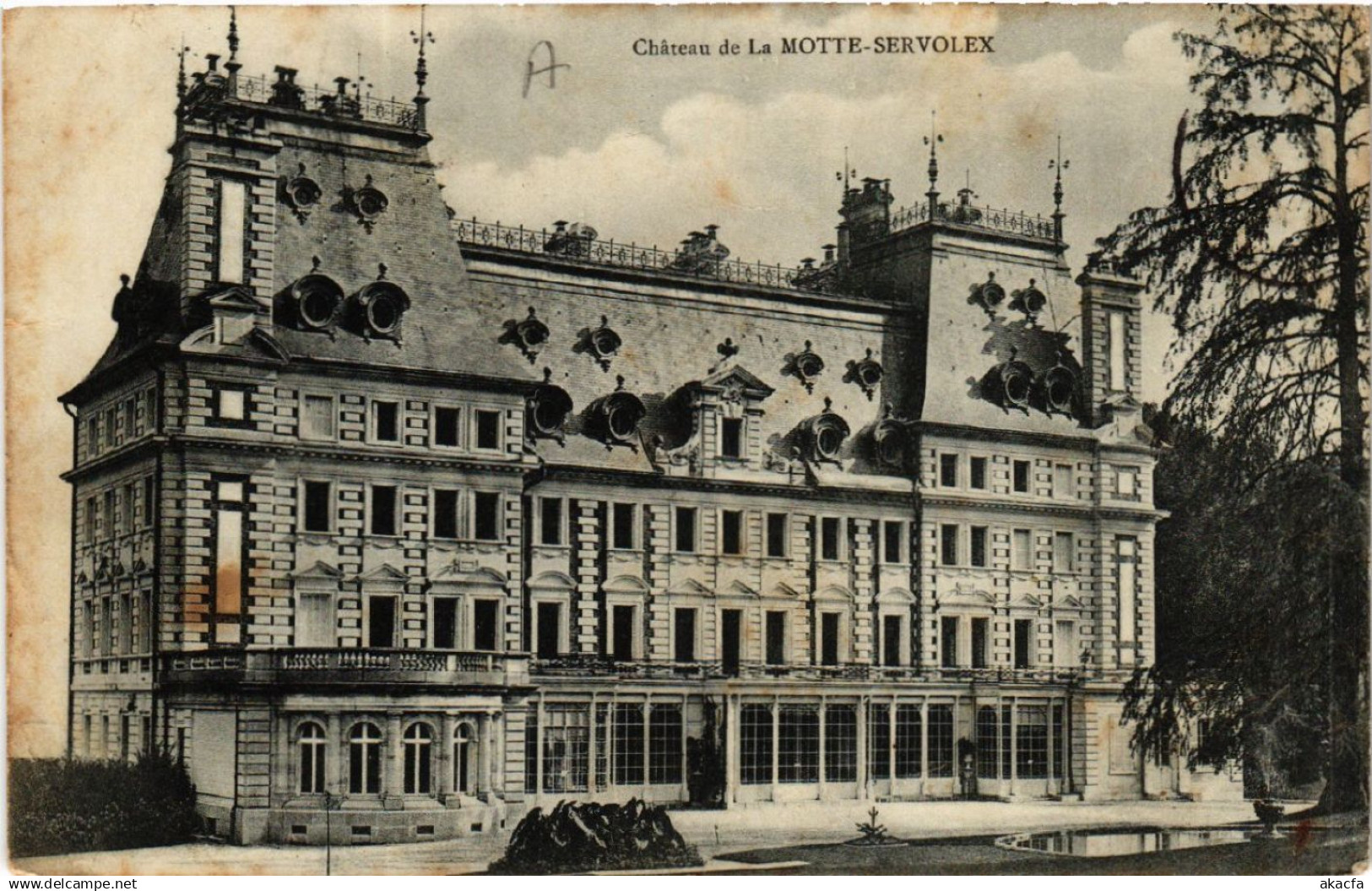 CPA Chateau de la MOTTE-SERVOLEX (438509)