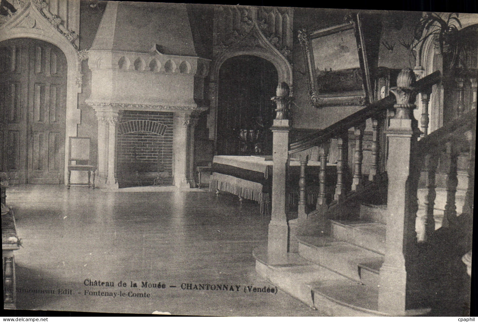CPA Chateau de la Mouee Chantonnay Vendee