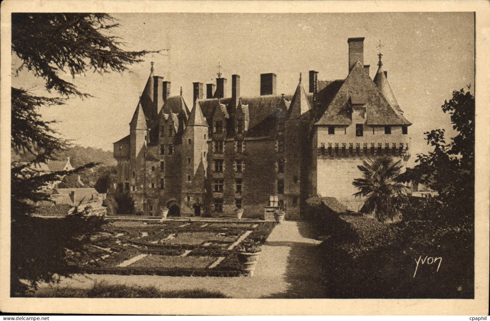 CPA Chateau de Langeais