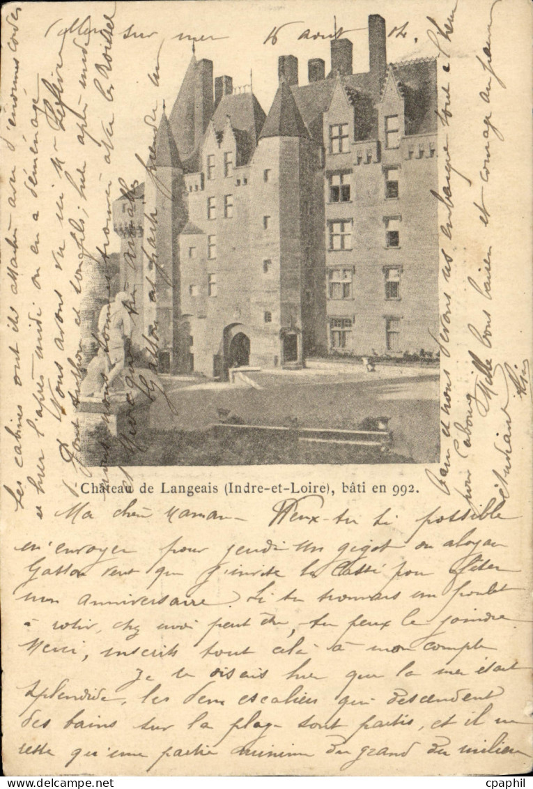CPA Chateau De Langeais