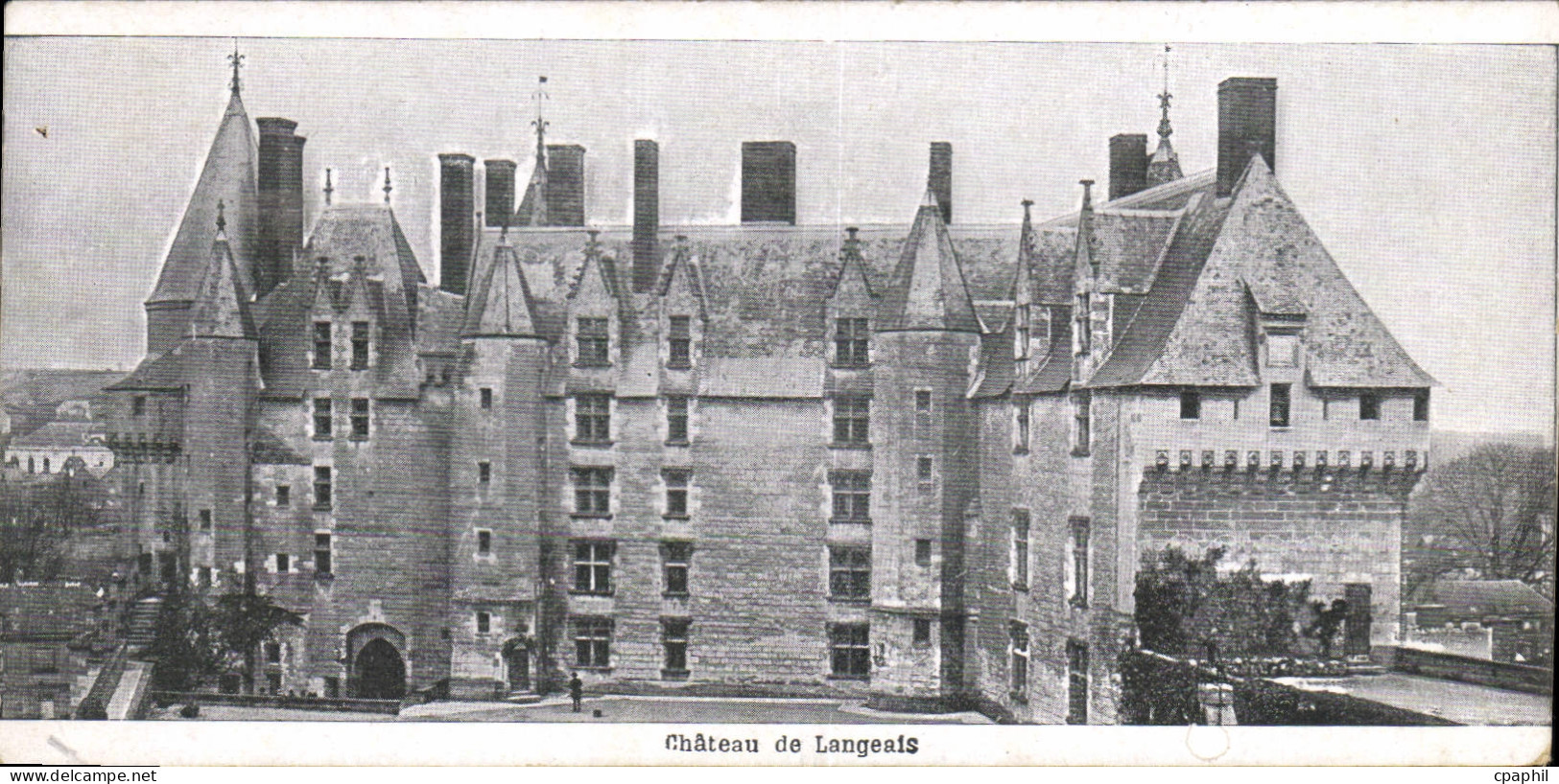CPA Chateau de Langeais