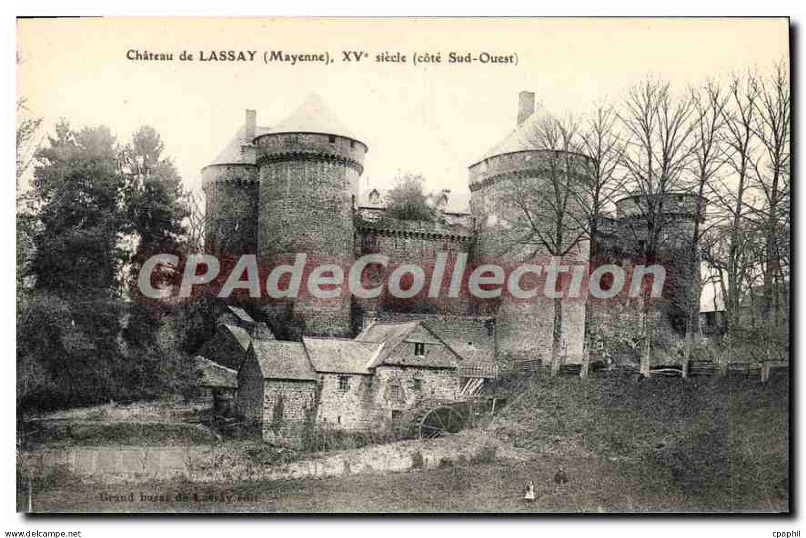 CPA Chateau De Lassay