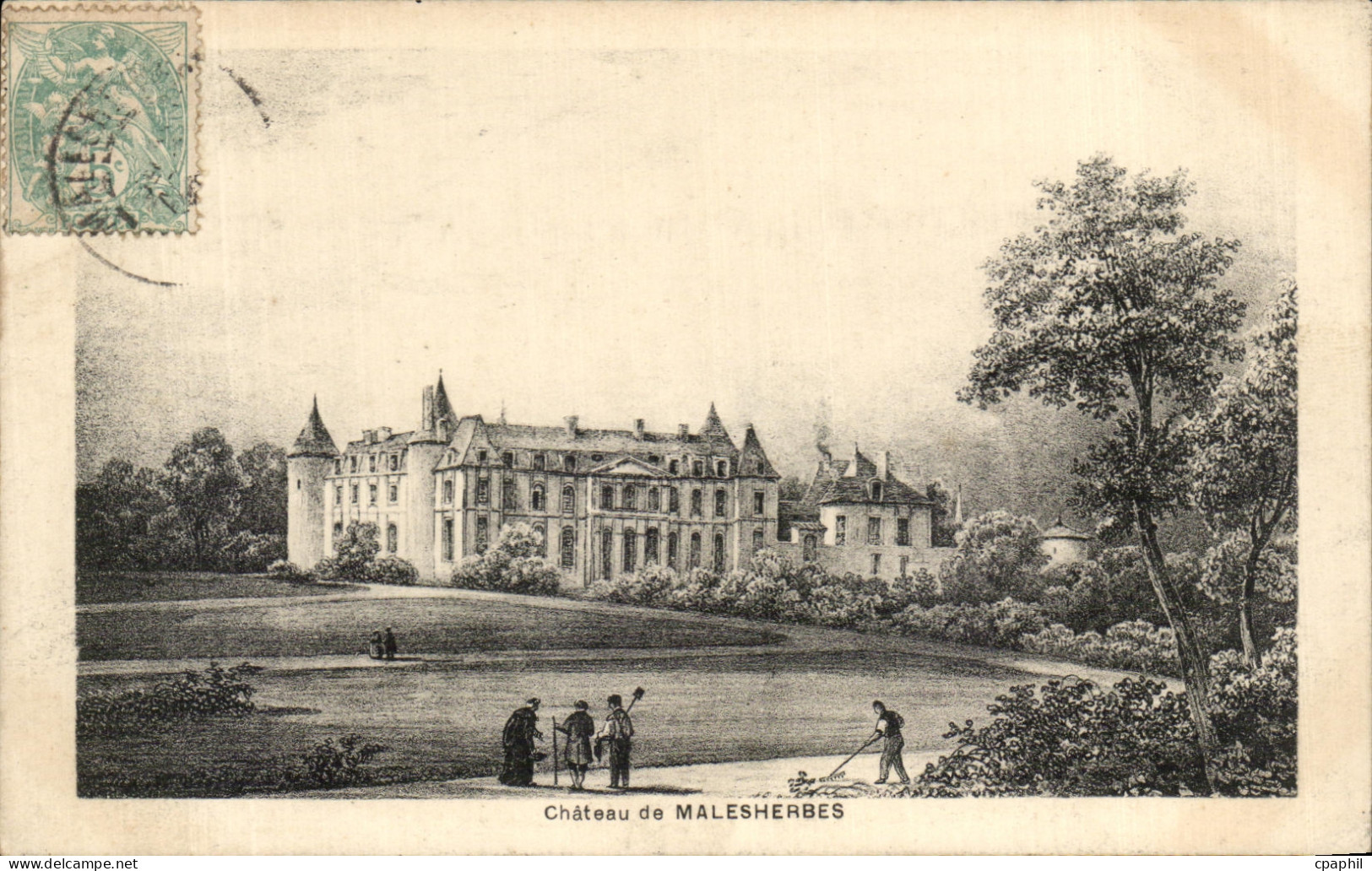 CPA Chateau de Malesherbes