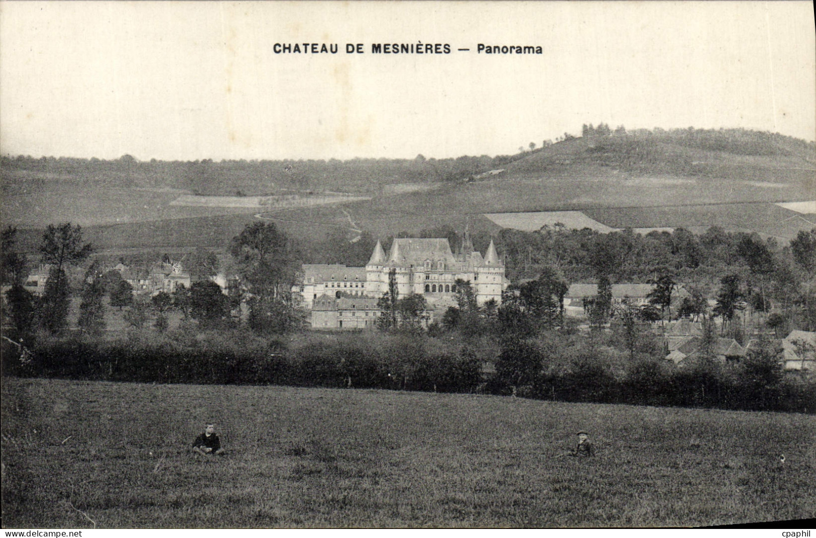 CPA Chateau De Mesnieres Panorama