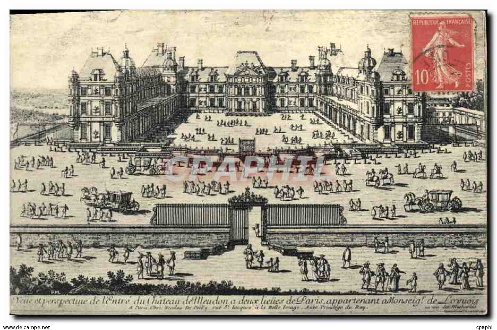 CPA Chateau de Meudon