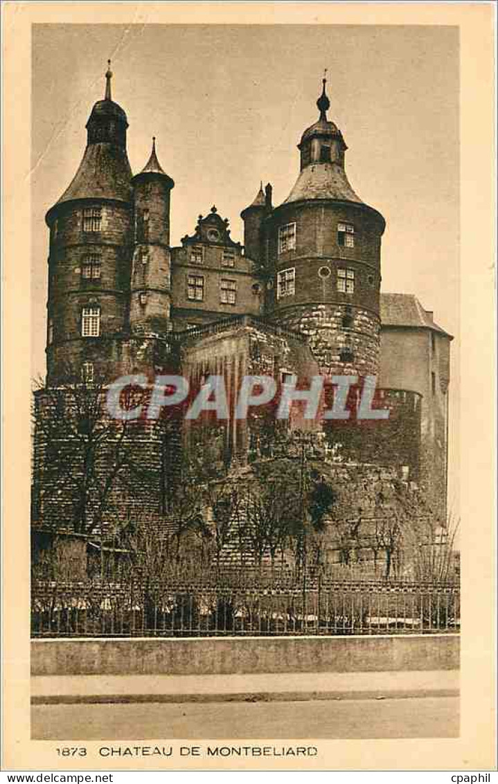 CPA CHATEAU DE MONTBELIARD