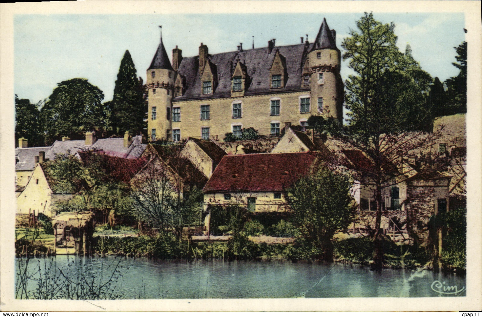 CPA Chateau De Montresor Sur l'Indrois