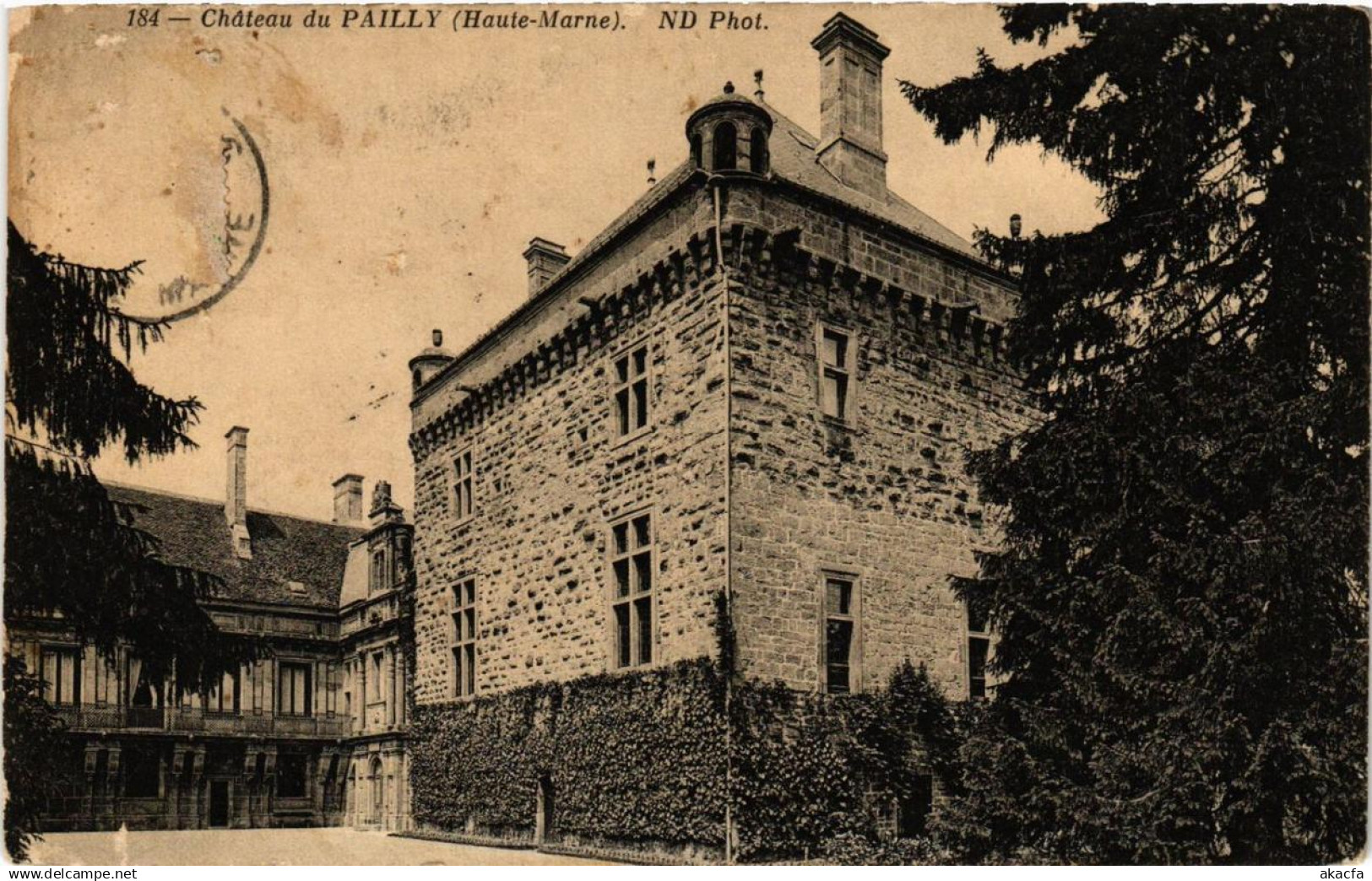 CPA Chateau de Pailly (616674)