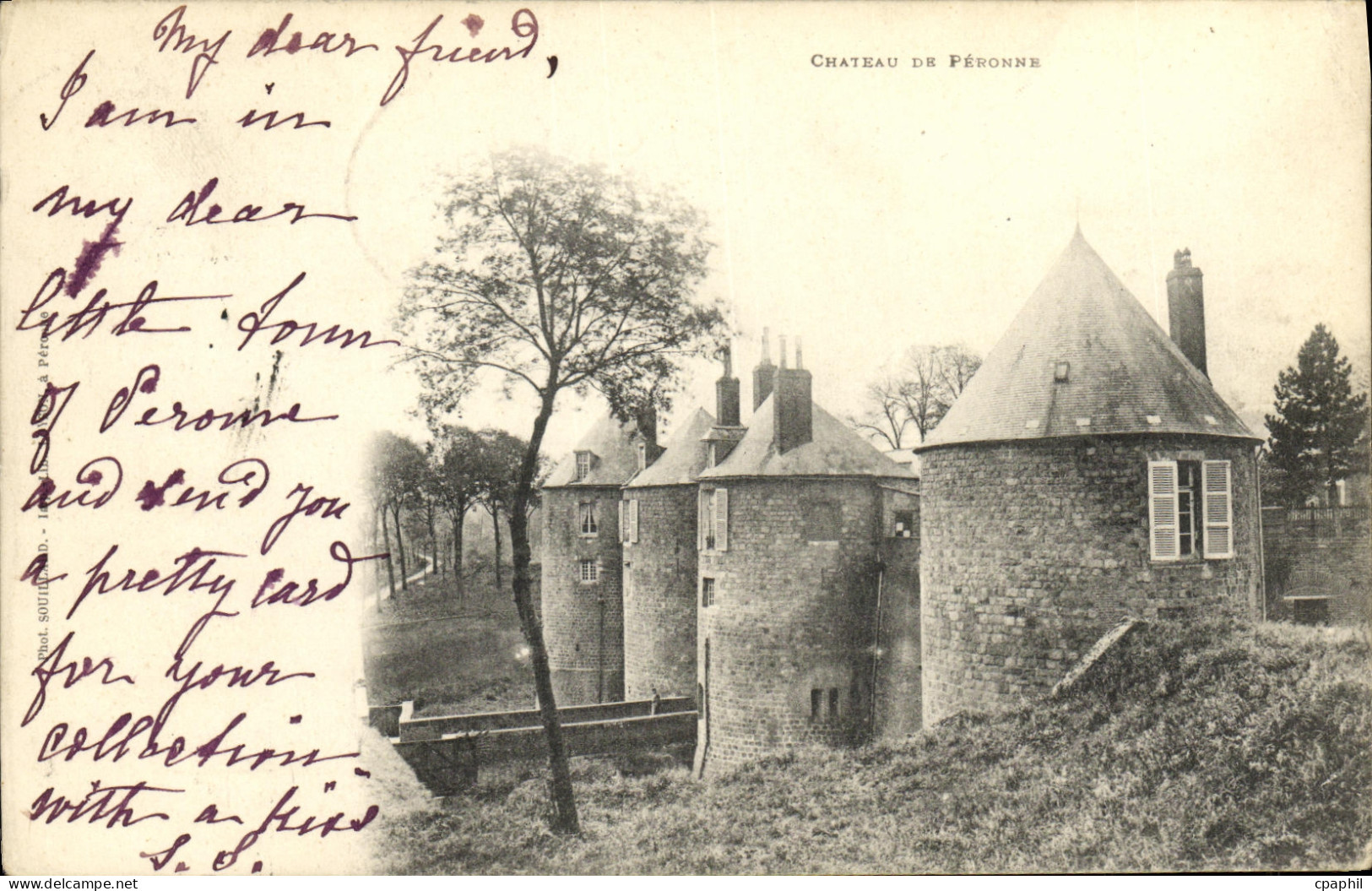 CPA Chateau de Peronne