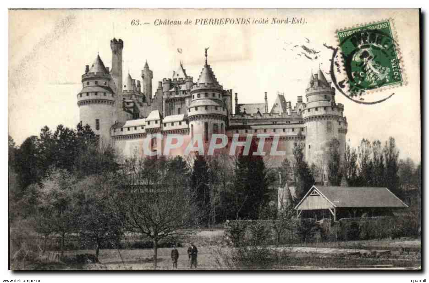 CPA Chateau de Pierrefonds