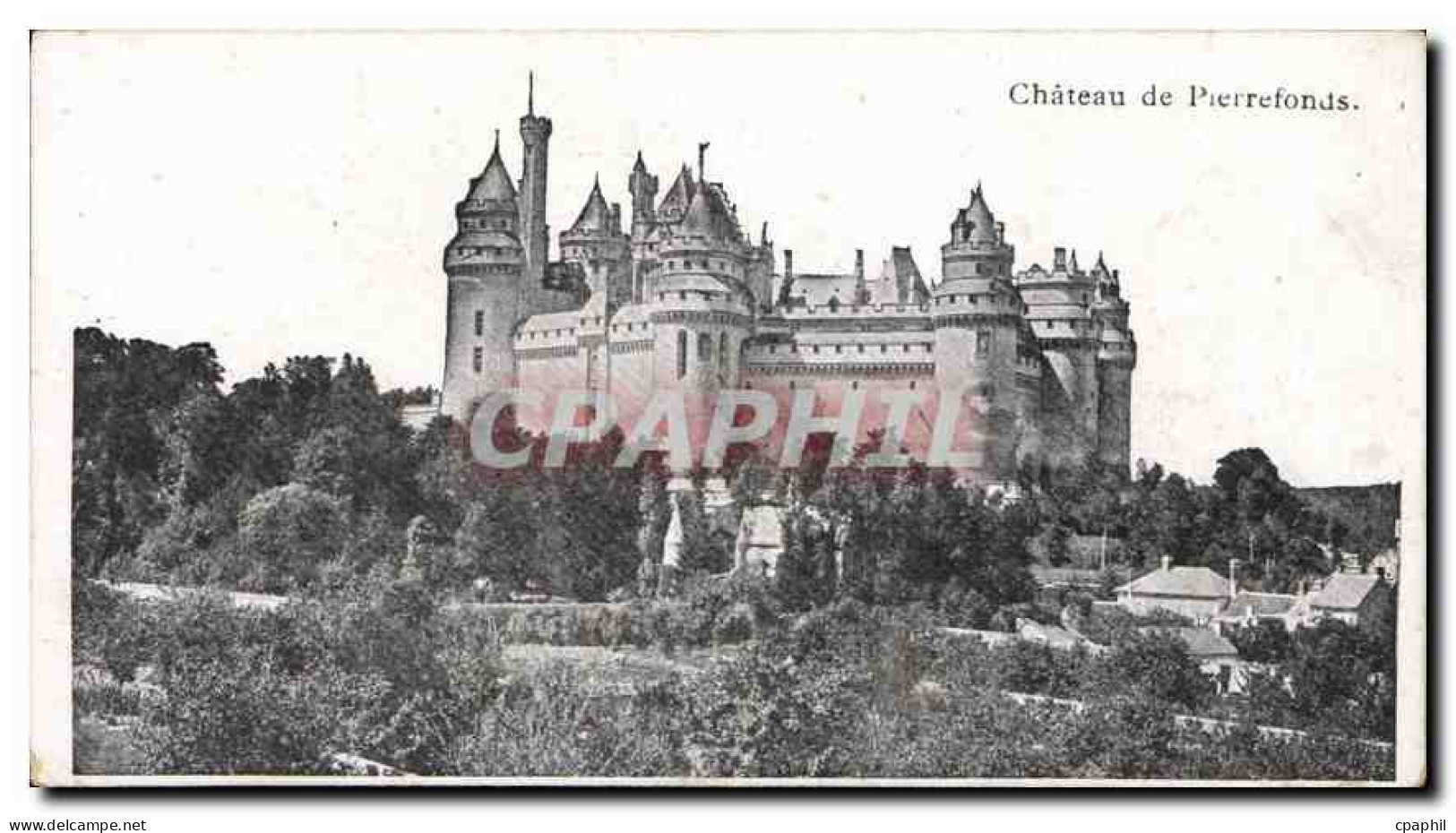 CPA Chateau de Pierrefonds
