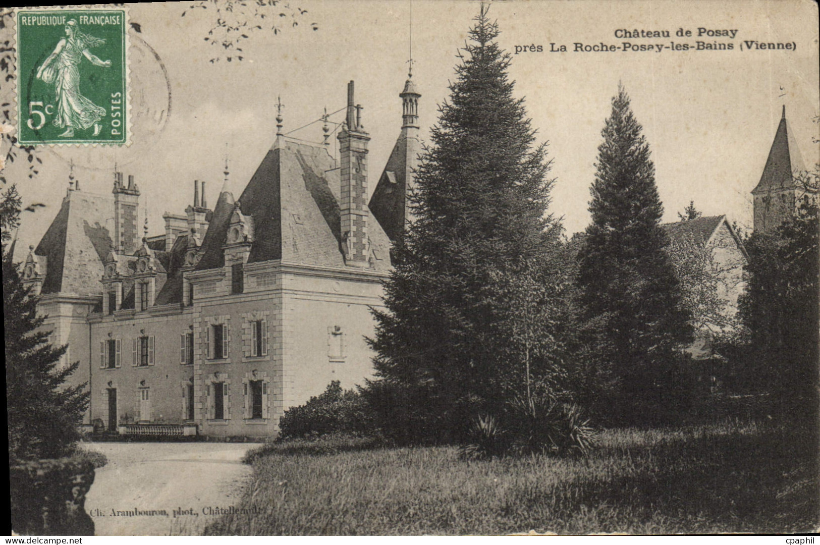 CPA Chateau de Posay pres la Roche Posay les Bains Vienne
