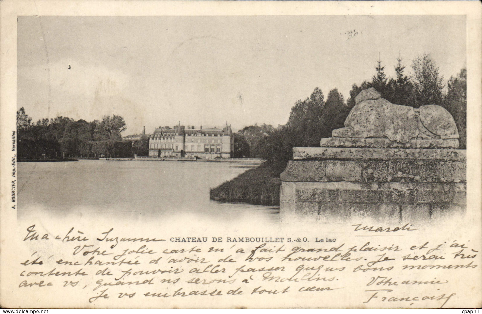 CPA Chateau De Rambouillet