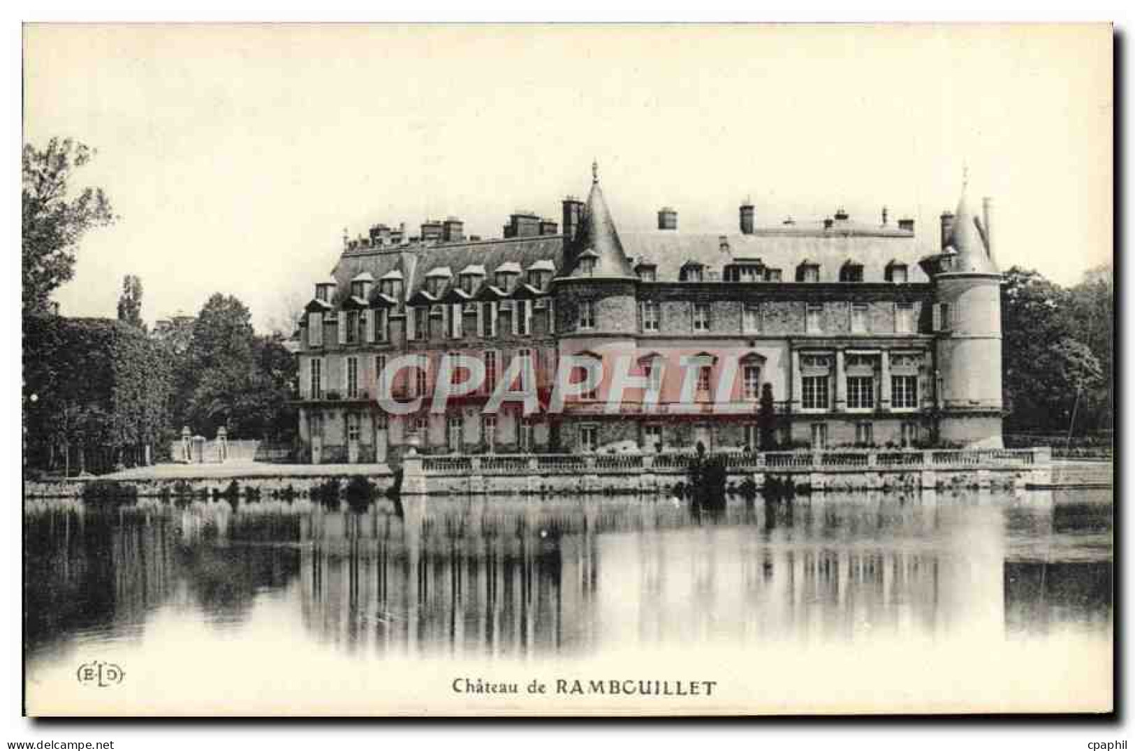 CPA Chateau De Rambouillet