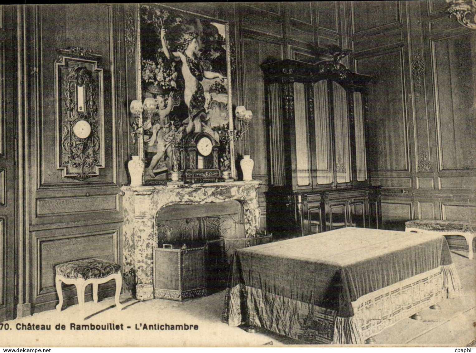 CPA Chateau de Rambouillet L'antichambre