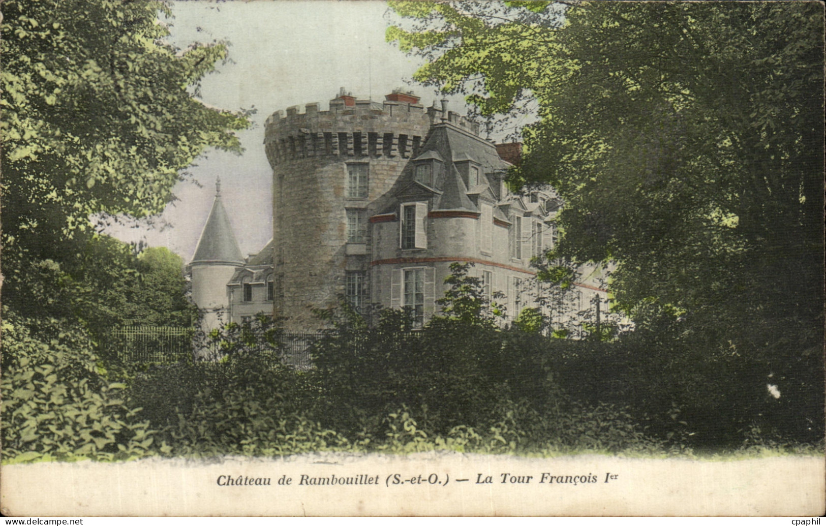 CPA Chateau De Rambouillet La Tour Francois 1er