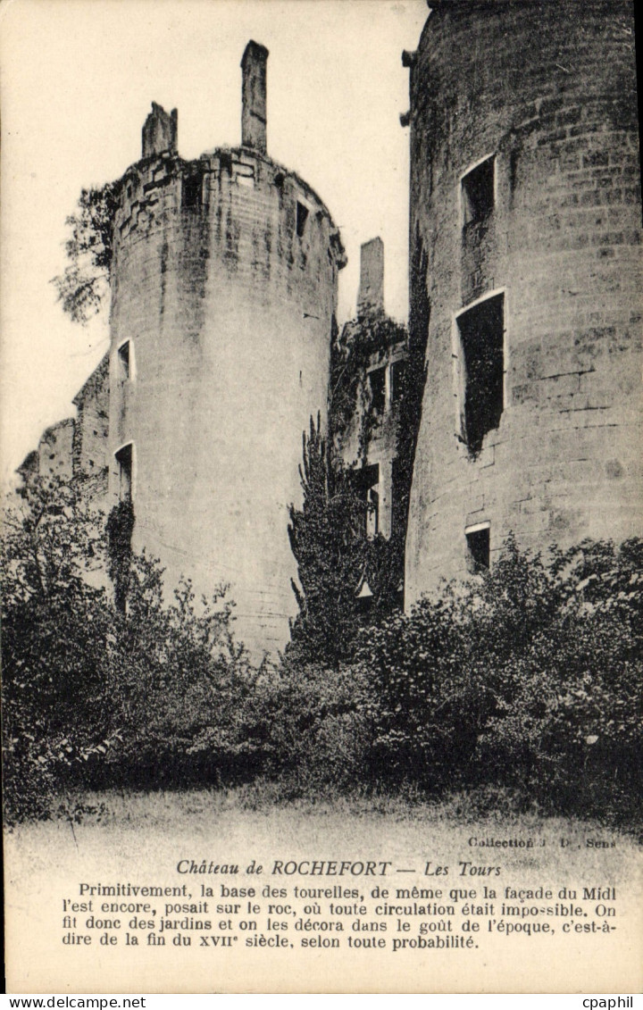 CPA Chateau de Rochefort Les Tours
