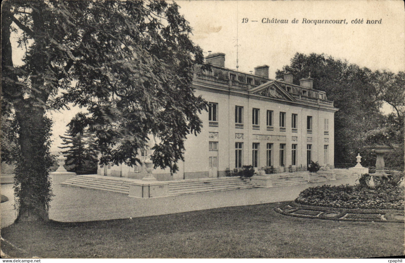 CPA Chateau de Rocquencourt cote nord
