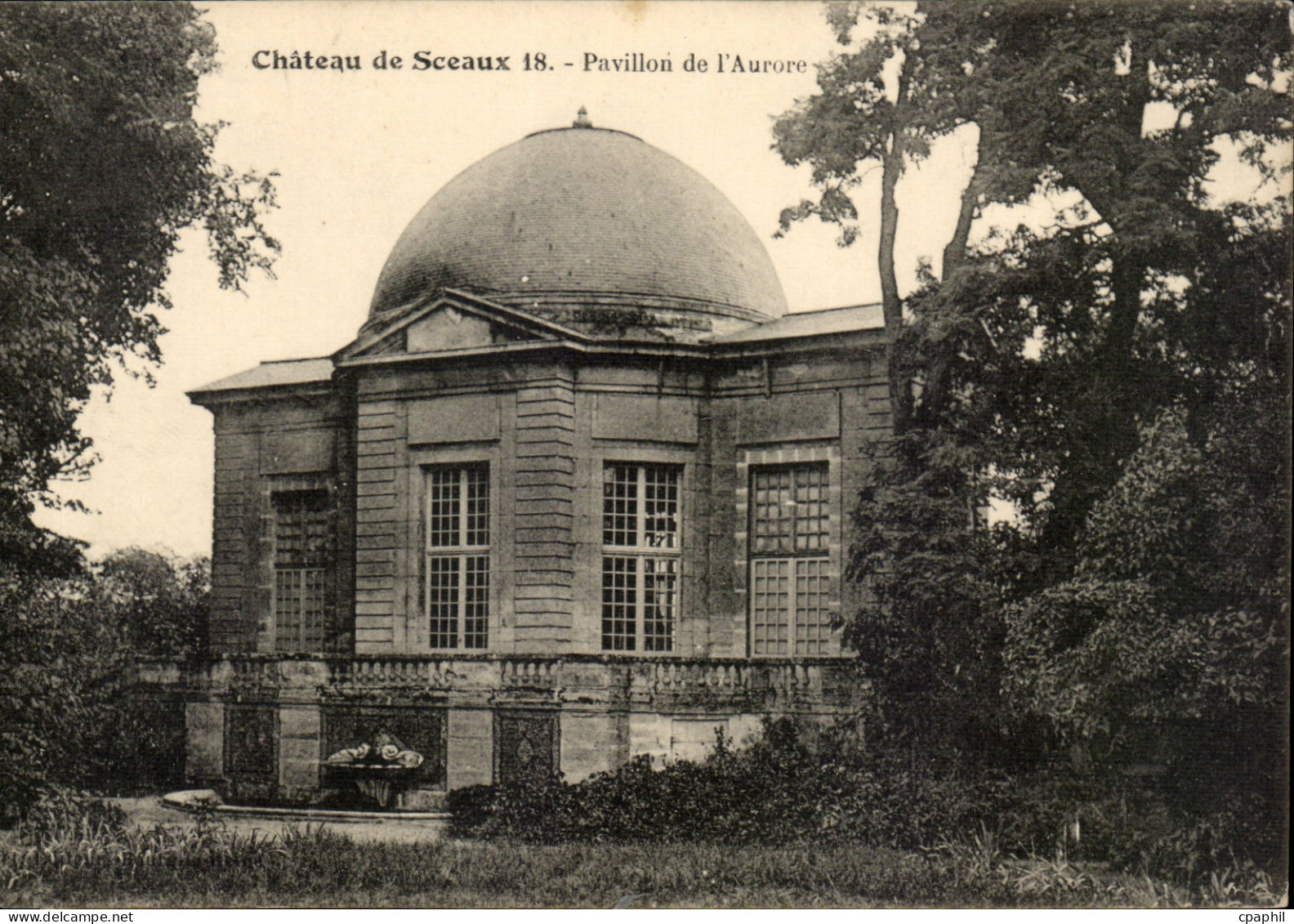 CPA Chateau de Sceaux Pavillon de l'aurore