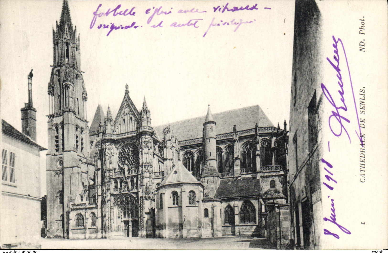 CPA Chateau de Senlis
