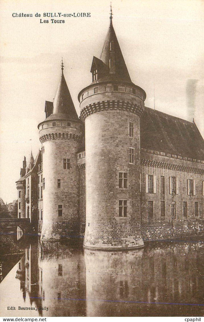 CPA Chateau de Sully sur Loire les Tours
