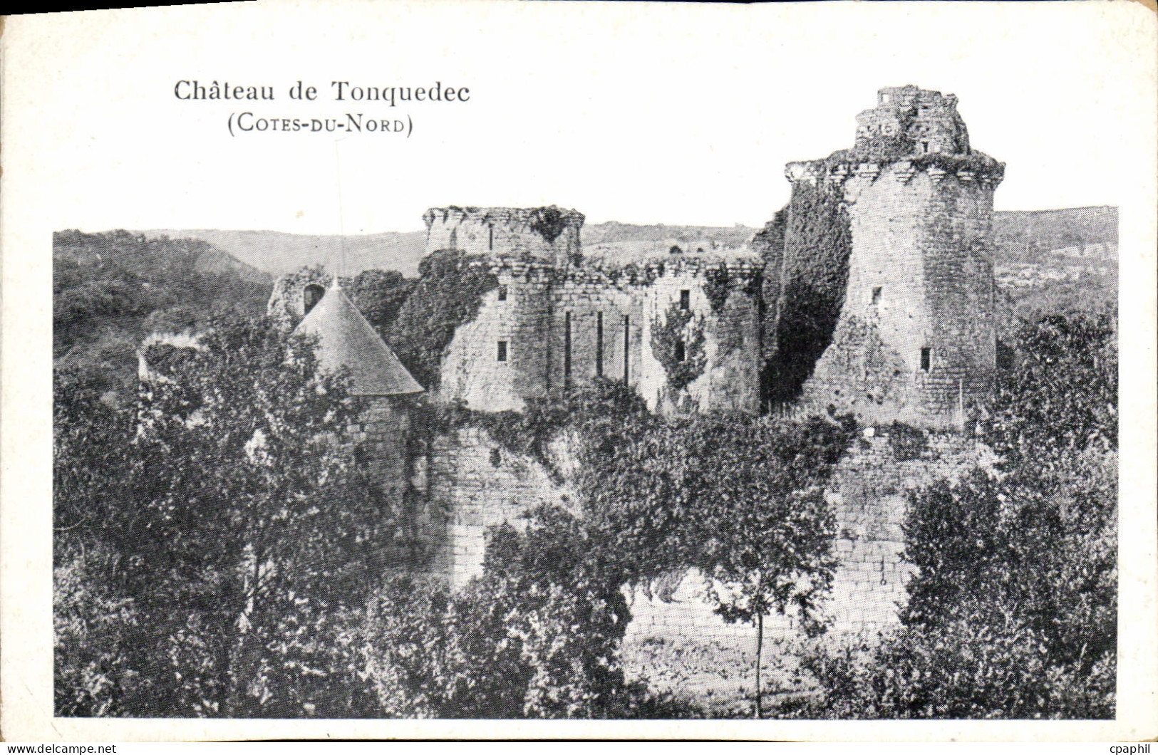 CPA Chateau de Tonquedec (Cotes du Nord)