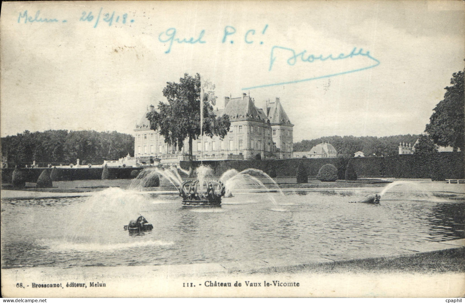 CPA Chateau de Vaux le Vicomte