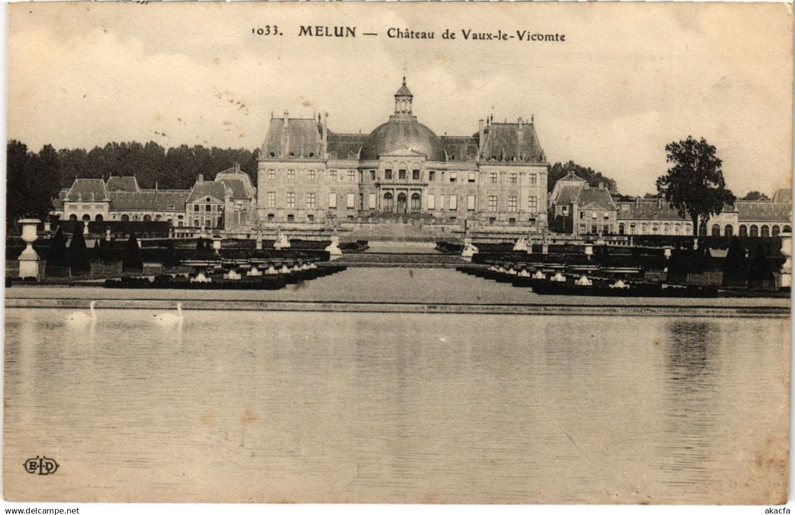 CPA chateau de Vaux le Vicomte (1268148)